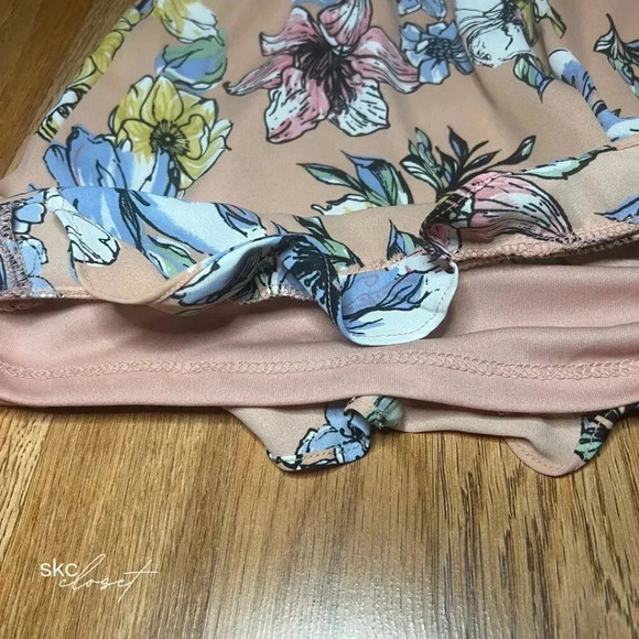 Sienna Sky Floral Jumpsuit in Pastel Hues - Picture 10 of 13